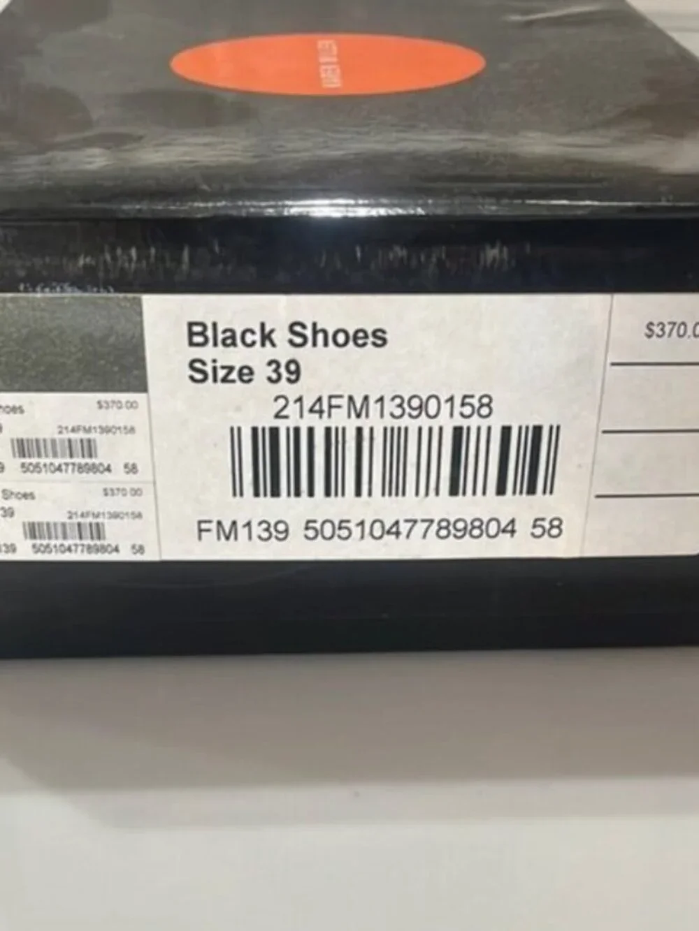 Karen Millen Black Crystal Embellished Peep Toe Heels EU 39 US 8.5
